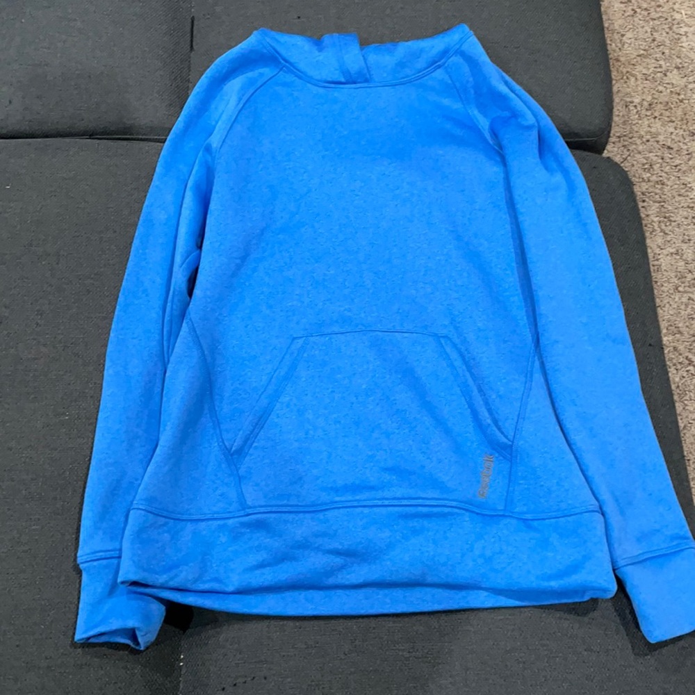 Blue Reebok hoodie